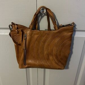 Latico Brown Crossbody Bag